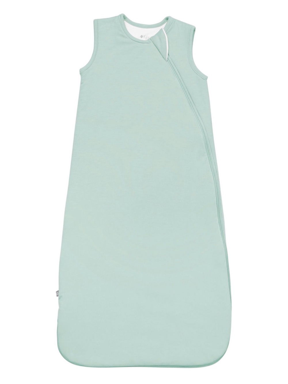 Kyte BABY Mint Sleeveless Diagonal-Zip Sleep Sack